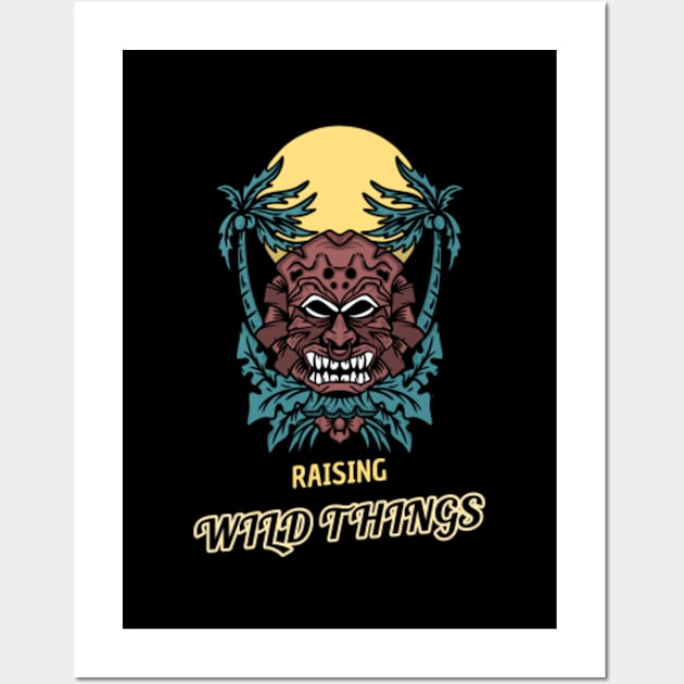 Raising wild things Wall Art by MayaMay